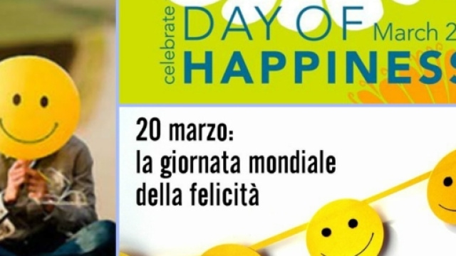 20 marzo giornata della felicit&agrave;