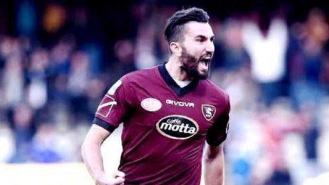 Massimo Coda, attaccante della Salernitana