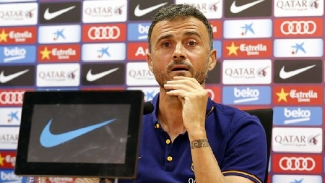 Luis Enrique e il suo annuncio di dimissioni a fine stagione