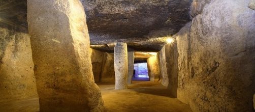 Dolmen de Menga, en Antequera.