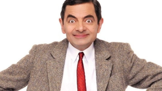 L'attore Rowan Atkinson nel ruolo di Mr. Bean
