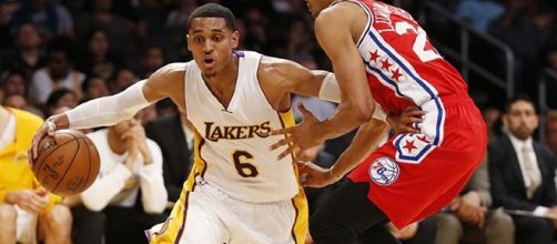 Jordan Clarkson, Photo credit: Spectrum SportsNet (@SpectrumSN) Twitter