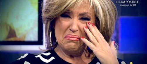 Lydia Lozano llora en directo en el plat&oacute;