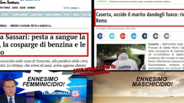 maschicidio hashtag on Twitter - twitter.com