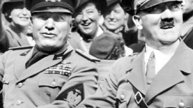 Mussolini e Hitler negli anni '30