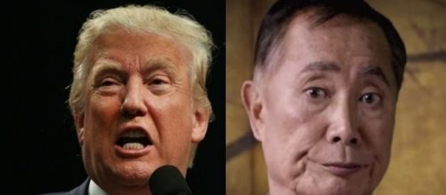 Donald Trump, George Takei, via Twitter