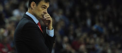 Georgios Bartzokas fue expulsado en la primera parte por dos t&eacute;cnicas en el partido contra el Real Madrid en Euroliga