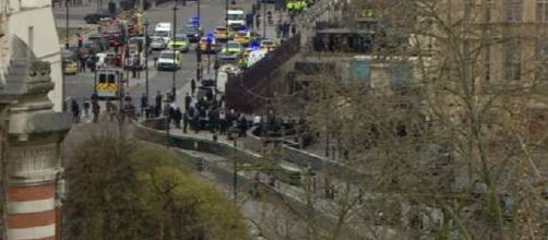 Parliament Square closed after terror incident (source: bbc.co.uk)