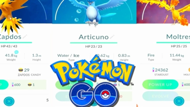 Ecco i tre uccelli leggendari della prima generazione.