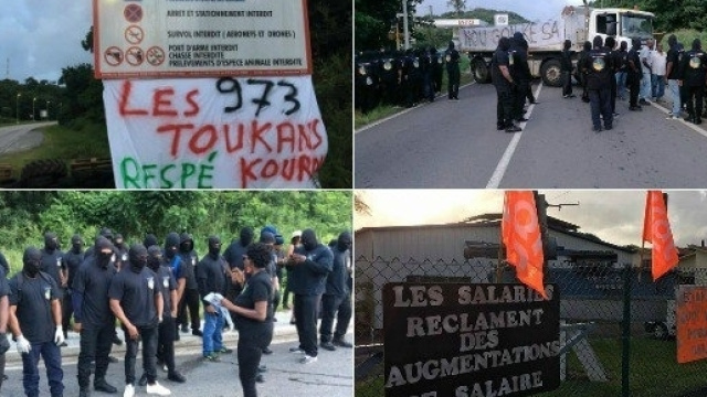Les manifestations ankylosent l'ensemble du d&eacute;partement depuis quelques jours (via Guyane 1&egrave;re)