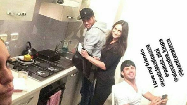 Uomini e Donne: Claudio Sona a cena con gli amici - Instagram.