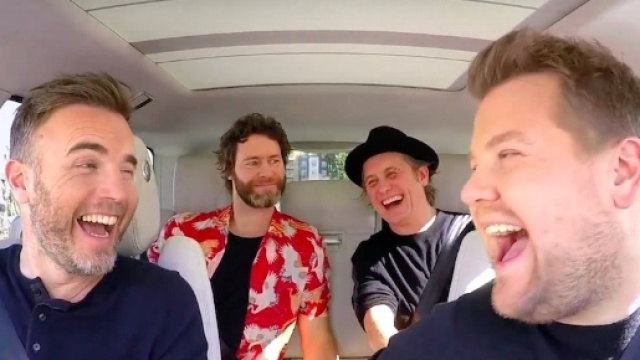 WATCH: Take That and James Corden's Red Nose Day edition of ... - celebmix.com