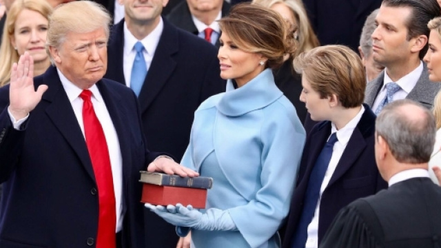 Inauguration Pr&eacute;sident Trump - CC BY