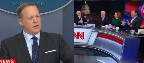 Sean Spicer on CNN, via YouTube