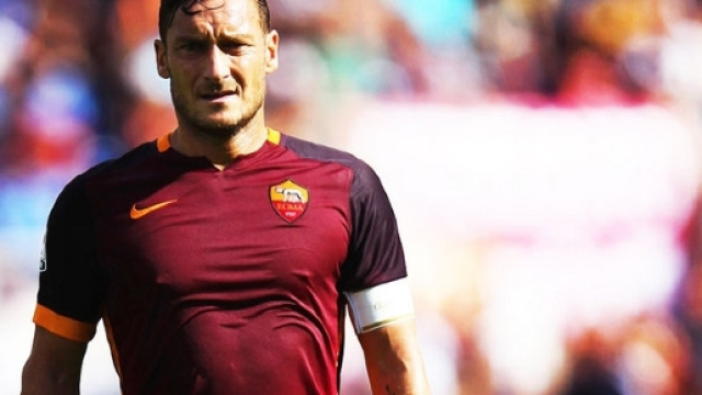 Francesco Totti, capitano dell' AS Roma