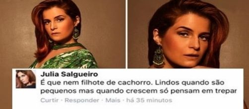 Blogueira ser&aacute; processada por m&atilde;e de beb&ecirc; com s&iacute;ndrome de Down.