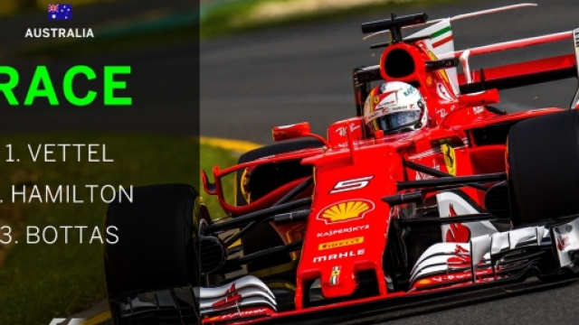 LIVE FORMULA 1: Vettel show vince il GP, trionfo Ferrari!