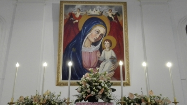 Nuovo dipinto della Madonna di Costantinopoli