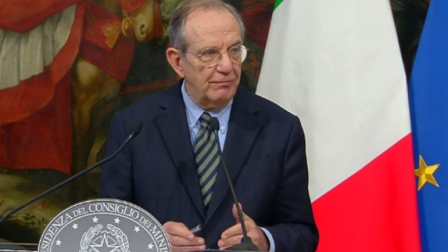 Pier Carlo Padoan, ministro dell'Economia