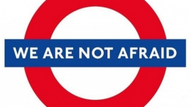 "We are not afraid", simbolo della reazione