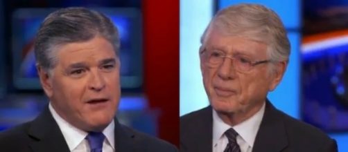 Sean Hannity and Ted Koppel, via Twitter