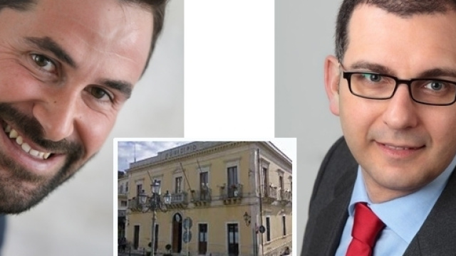 Piersanti Mazzarella e il candidato Sindaco Michele Gianni