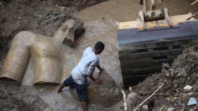 Ritrovata la statua di un famoso faraone di 2600 anni fa