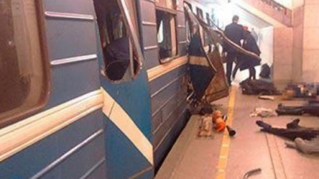 Russia: bomba nella metro di San Pietroburgo