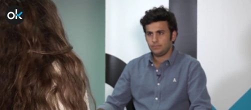 Jaime Acero durante una de sus entrevistas.