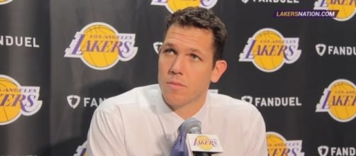 Luke Walton, Photo credit: YouTube screenshot