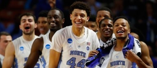 No. 1 seed UNC is in the Final Four with Oregon, Gonzaga & South Carolina. [Image via Blasting News image library/inquisitr.com]