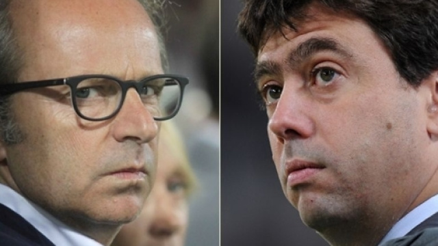 Della Valle e Agnelli rispettivamente presidenti di Fiorentina e Juve