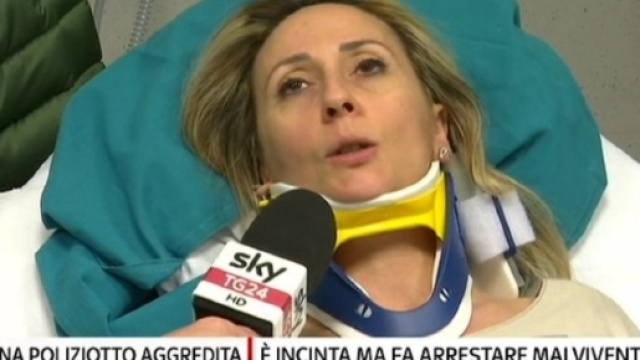 Il capo della squadra mobile di Pisa incinta, era a Roma per un corso: ha bloccato un malvivente che la stava rapinando. Foto: sky.tg24.