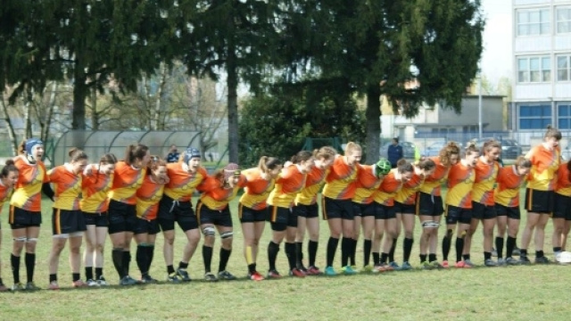 Rocce Rugby - Saluto iniziale - ph. Marco Pinetti
