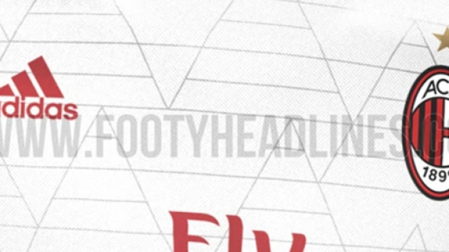 Seconda maglia Milan 2017/2018