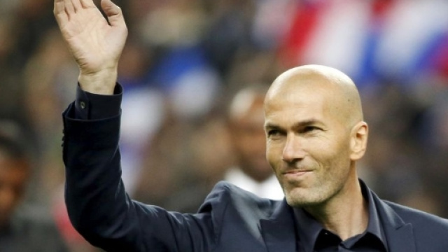 Zin&eacute;dine Zidane entra&icirc;neur du Real Madrid