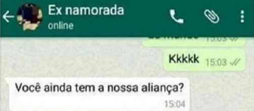 Menina n&atilde;o esperava receber essa resposta humilhante de seu ex-namorado