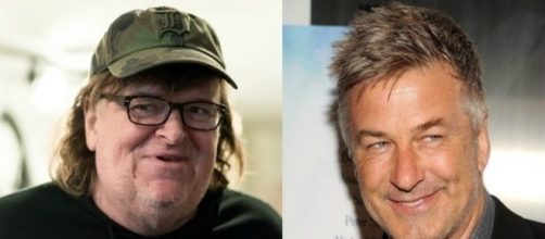 Michael Moore, Alec Baldwin, via Twitter
