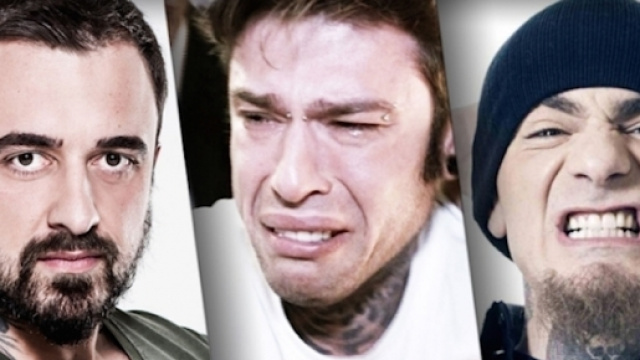 Da sinistra a destra: Chef Rubio, Fedez e J Ax.