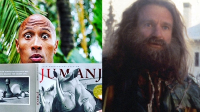 Dwayne Johnson, au casting du reboot de Jumanji, rend d&eacute;j&agrave; hommage ... - programme-tv.net