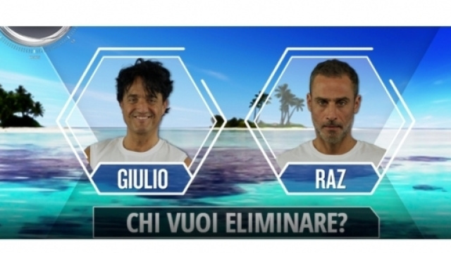 Chi vuoi eliminare su l'Isola dei Famosi?