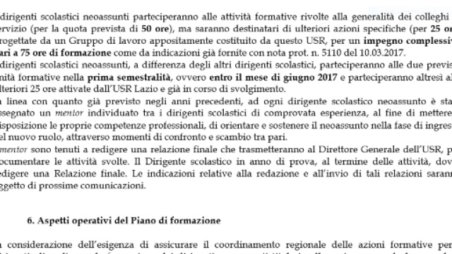 Formazione Dirigenti Scolastici e neoassunti