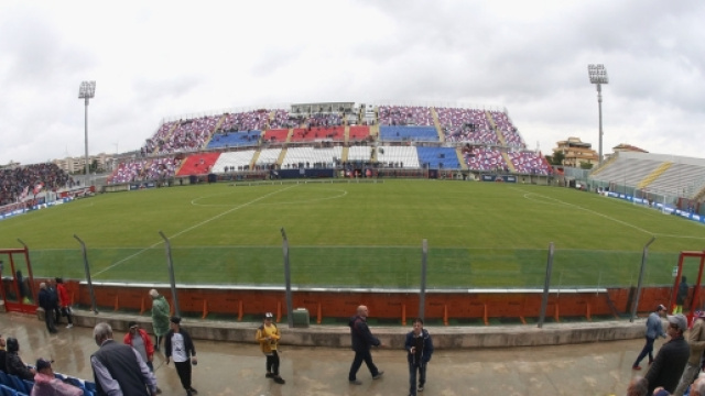 Lo stadio comunale "Ezio Scida" - Crotone.