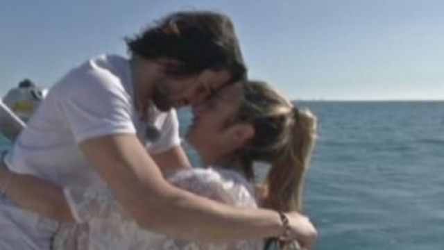 Luca e Soleil nell'ultima esterna prima del bacio