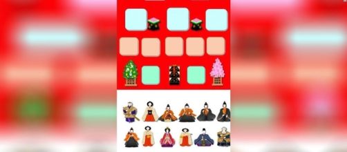 'Hinadan', a traditionally-styled iPhone game app from 81-year-old Masako Wakamiya / Photo from 'CNN' - cnn.com