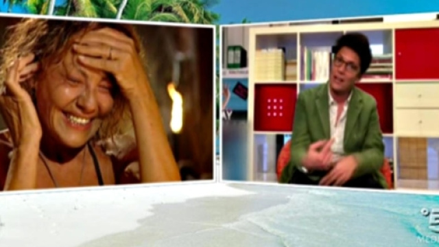 Isola, Eva Grimaldi in lacrime per Imma Battaglia