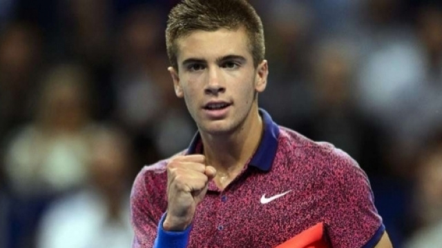 Il giovane tennista Borna Coric