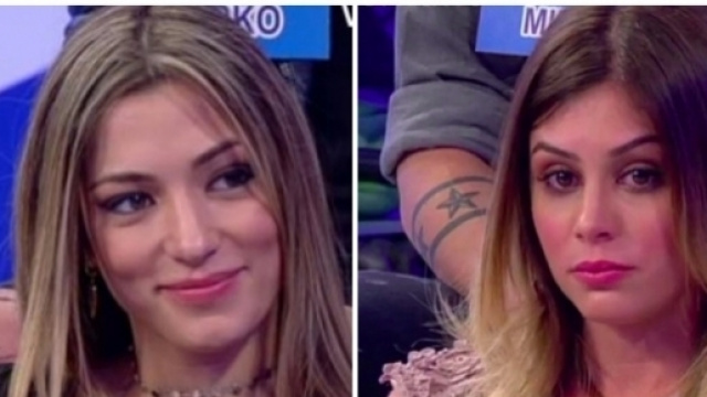 Soleil Sorg&eacute; e Giulia Latini hanno ricevuto lo stesso dono da Luca Onestini