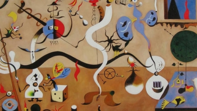 Il carnevale di Arlecchino, olio su tela, 1924-25