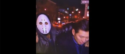 Photo screen capture from Twitter video posted by CeFaan Kim